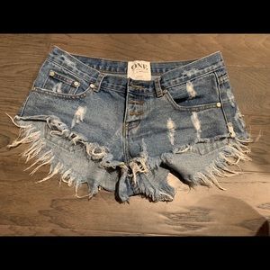 One Teaspoon Bonita’s Jean Shorts